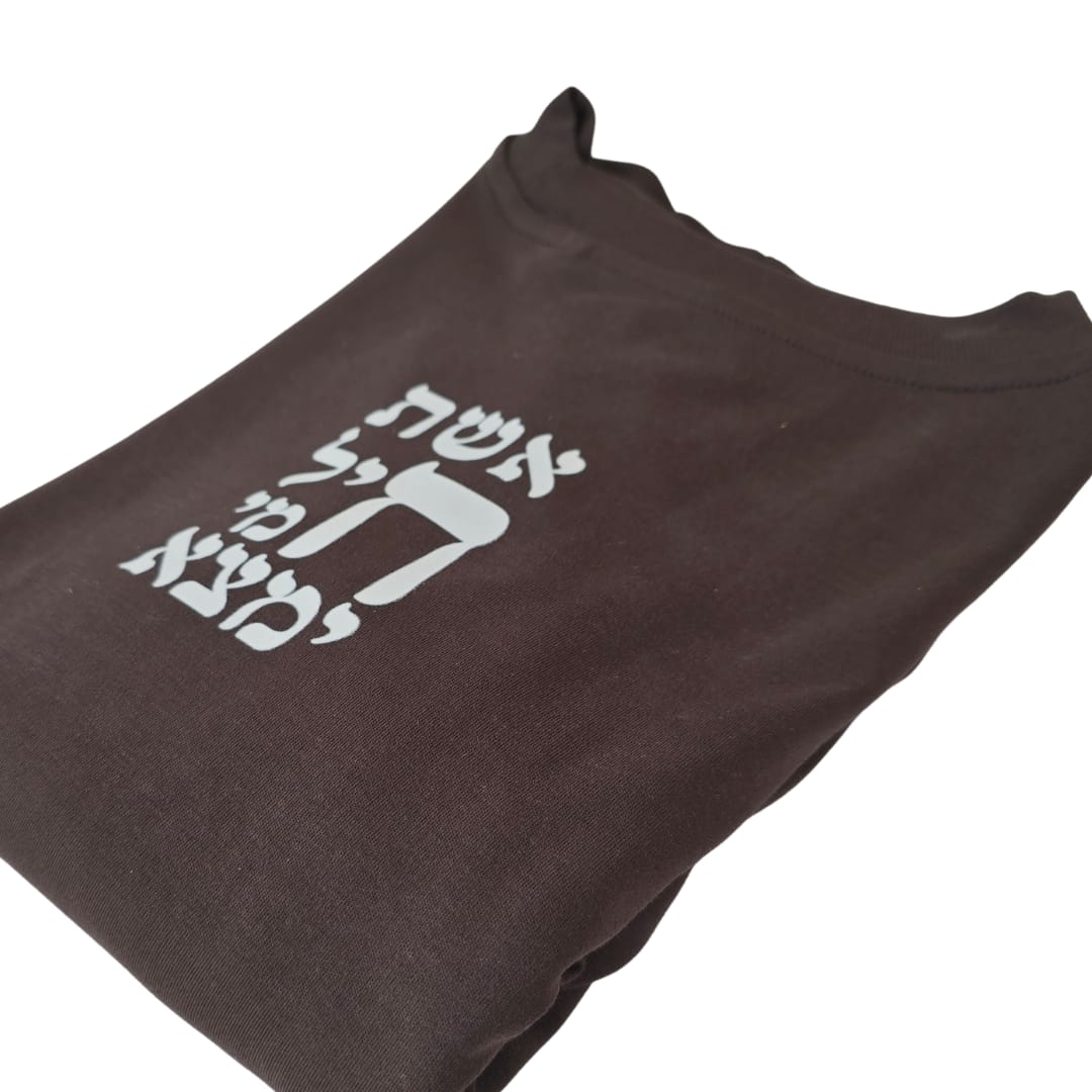 טישירט 'אמונה' במגוון דגמים
